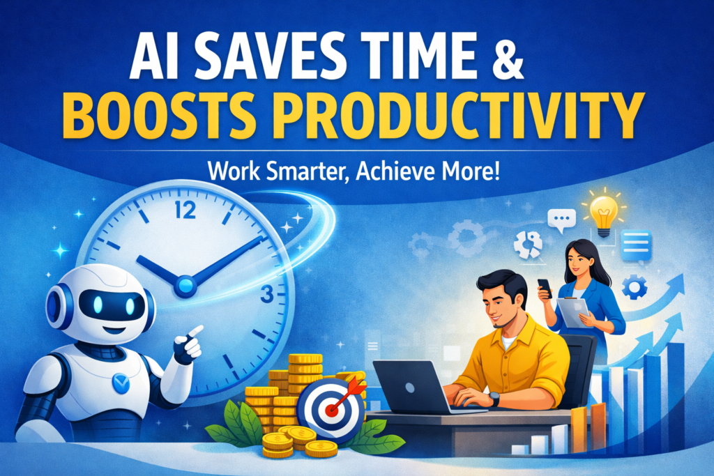 AI enhances productivity and saves time for businesses in 2026